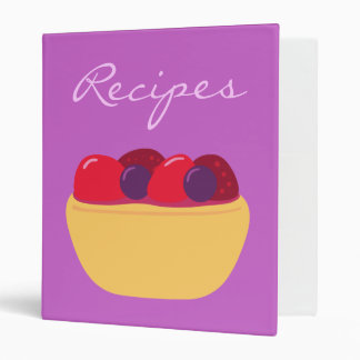 Wildberry Tart Recipe Binder