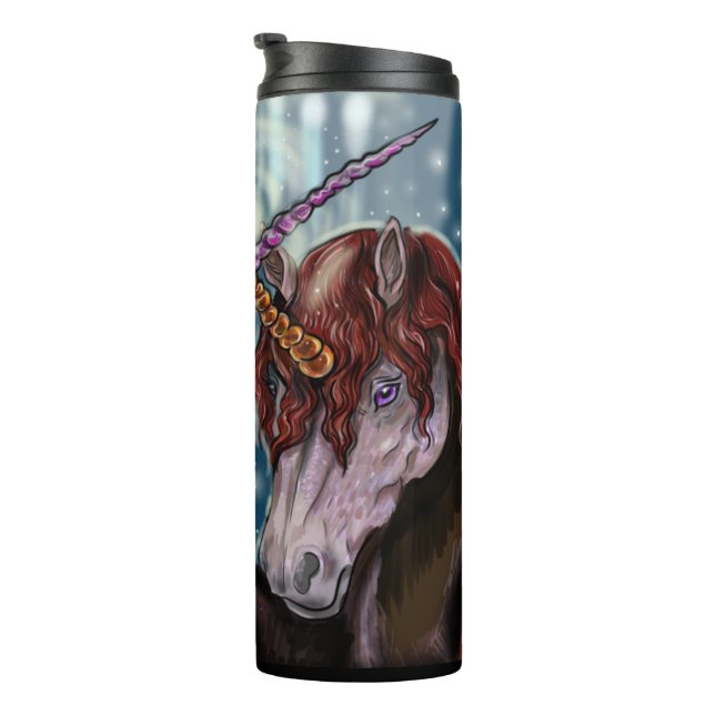 Wildberry Unicorns Thermal Tumbler (Rotated Right)