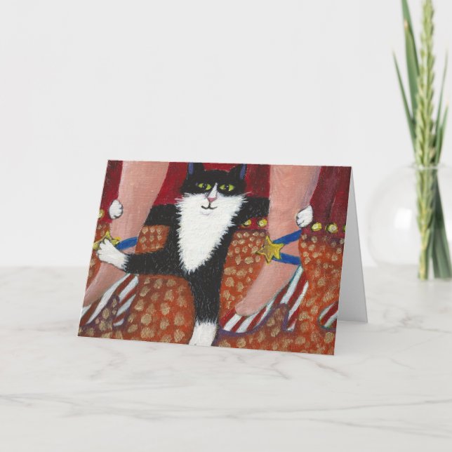 WILDBOY AND THE ROCKETTES HOLIDAY CARD (Front)