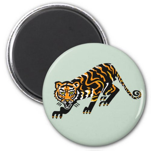 Wildcat _ Cool TIGER _ Wildlife warrior _ Nature Magnet