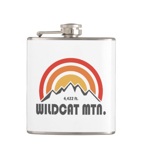 Wildcat Mountain New Hampshire Flask