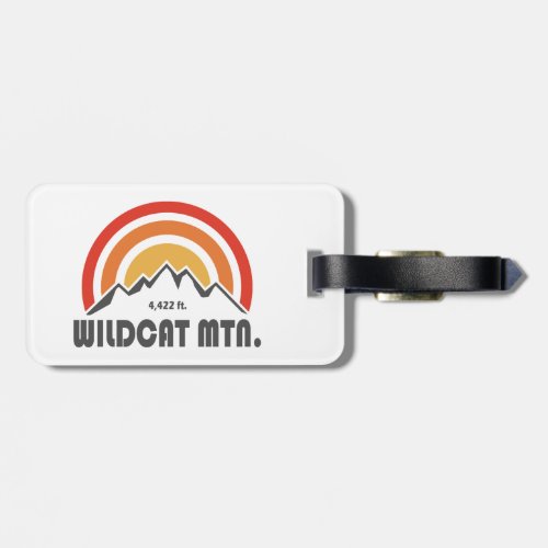 Wildcat Mountain New Hampshire Luggage Tag