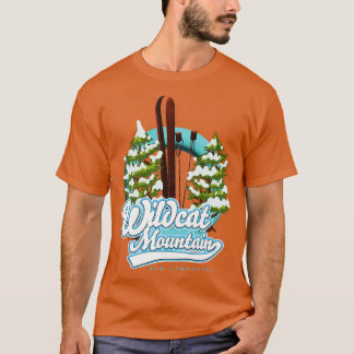 Wildcat Mountain new hampshire retro ski T-Shirt