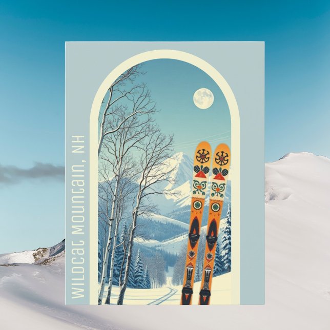 Wildcat Mountain New Hampshire ski Postcard (Creator Uploaded)