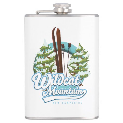 Wildcat Mountain New Hampshire Ski poster Coffee M Flask