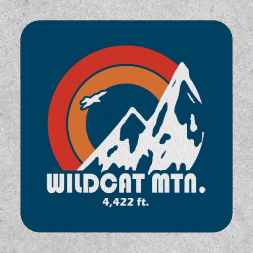 Wildcat Mountain New Hampshire Sun Eagle Patch