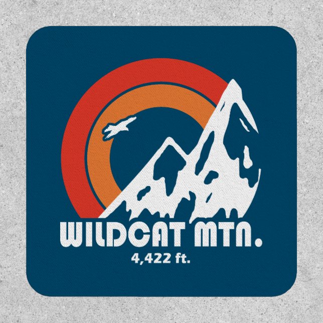 Wildcat Mountain New Hampshire Sun Eagle Patch (Front)
