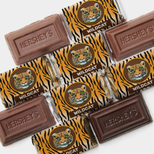 Wildcat on Tiger Pattern Hershey's Miniatures