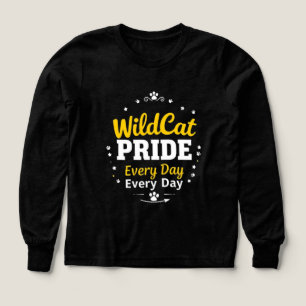 WildCat Pride Every Day T-Shirt School Spirit Tri-Blend Shirts
