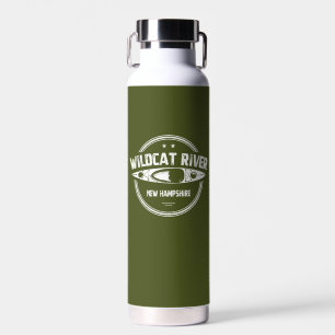 Wildcat River New Hampshire Kayak Water Bottle
