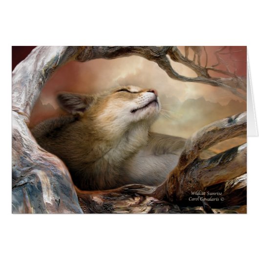 Wildcat Sunrise ArtCard Cards (Front Horizontal)