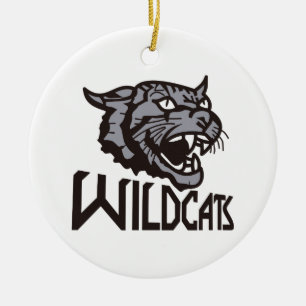 Wildcats Ceramic Ornament