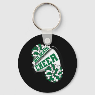 Wildcats Cheer Ck To School Cheerleading Spirit G Keychain
