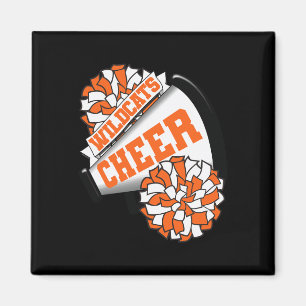 Wildcats Cheer Ck To School Cheerleading Spirit O Magnet