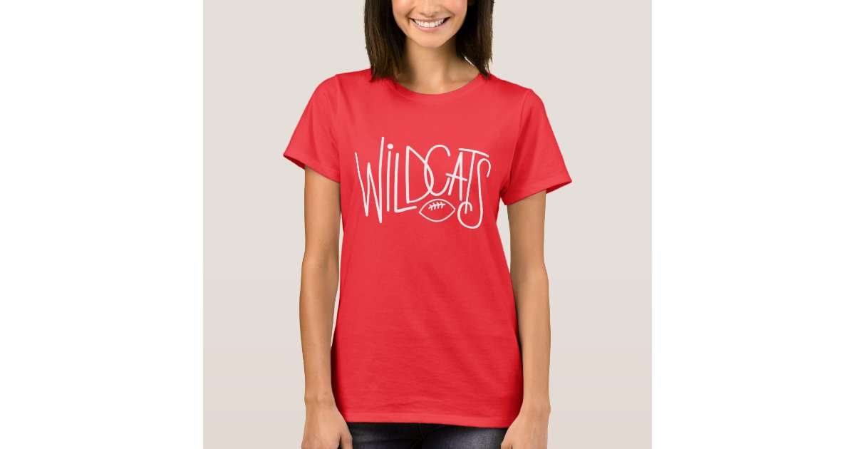 Shirts, Wildcats Wildcats School Wildcats Fan Wildcat Spirit Retro School  Shirt Vintage