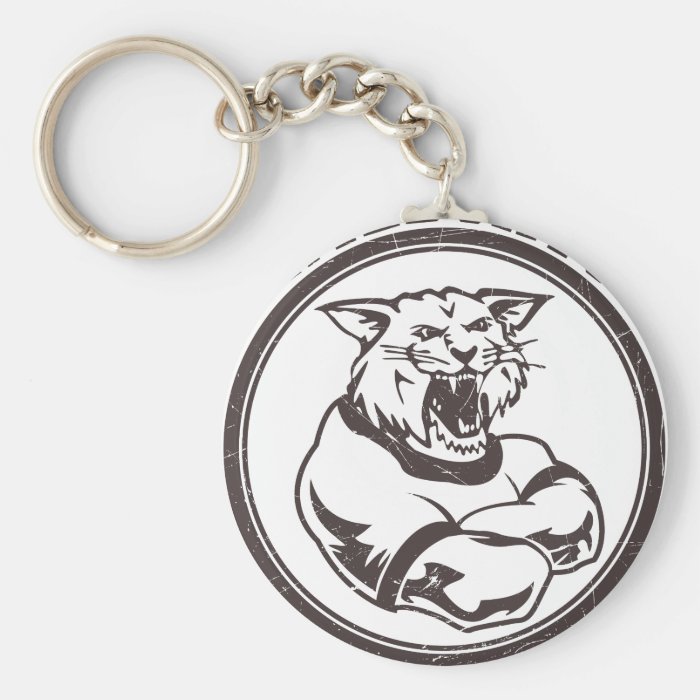 Wildcats Mascot Keychains