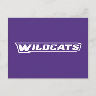 Wildcats Wordmark Invitation Postcard