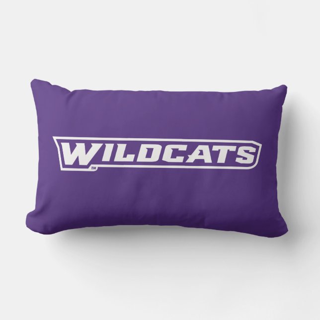 Wildcats Wordmark Lumbar Pillow (Front)