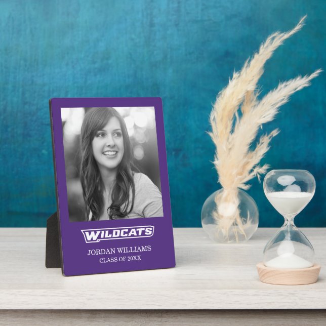 Wildcats Wordmark Plaque (Side)