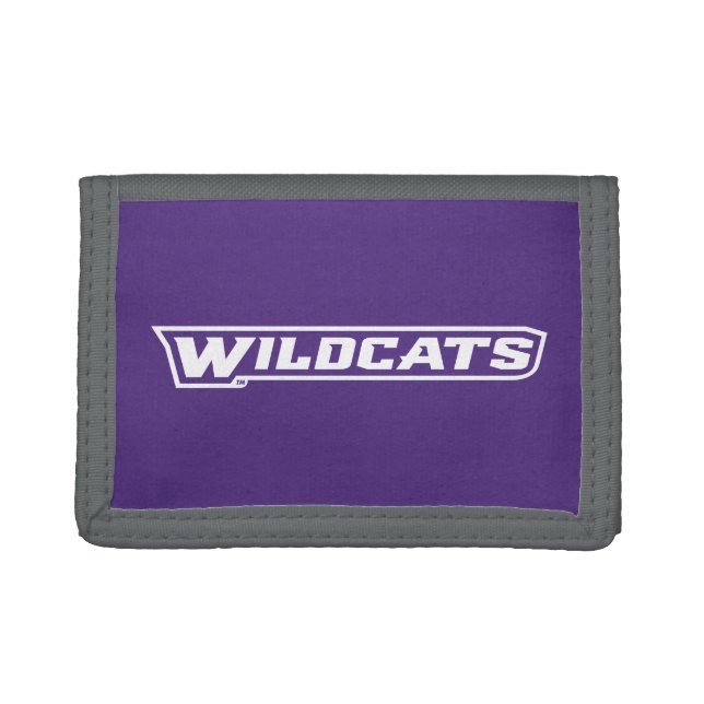 Wildcats Wordmark Trifold Wallet (Front)