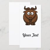 Wildebeast Cartoon (Front/Back)