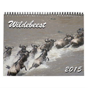 wildebeest 2015 calendar