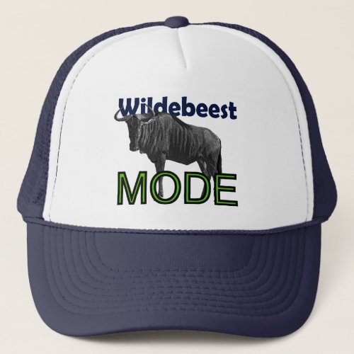 Wildebeest Mode Trucker Hat