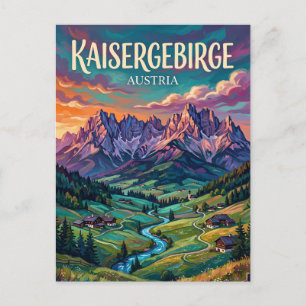 Wilder Kaiser Austria Postcard