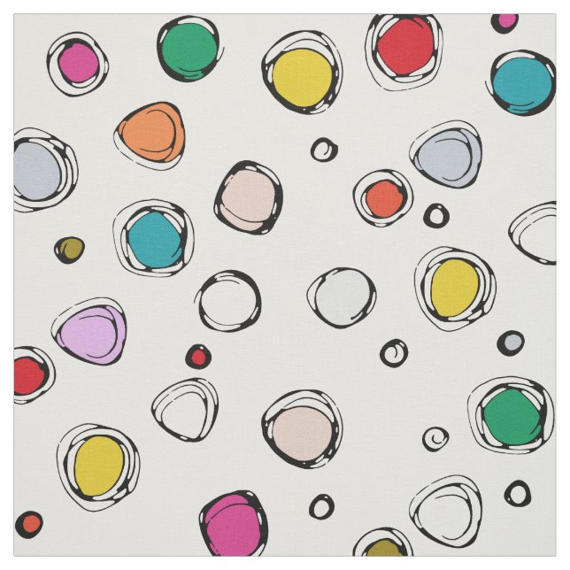 wilderdot white fabric (Swatch)