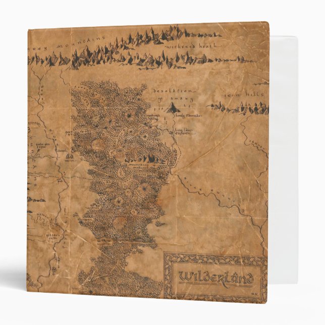 Wilderland 3 Ring Binder (Front/Inside)