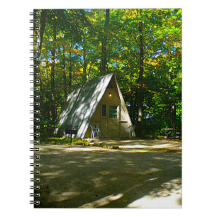 Wilderness A-Frame Camping at Campground Notebook