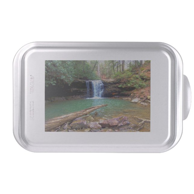 Wilderness Appalachian Waterfall Cake Pan (Front)