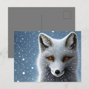 Wilderness Artic Fox Postcard