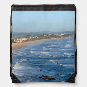 Wilderness Beach And Indian Ocean, Garden Route Drawstring Bag