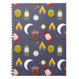 Wilderness Camping Theme Notebook