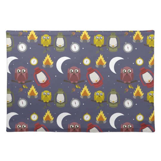 Wilderness Camping Theme Placemat