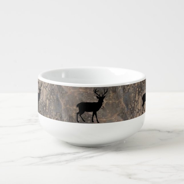 Wilderness Collection "Deer" Soup Mug (Front)