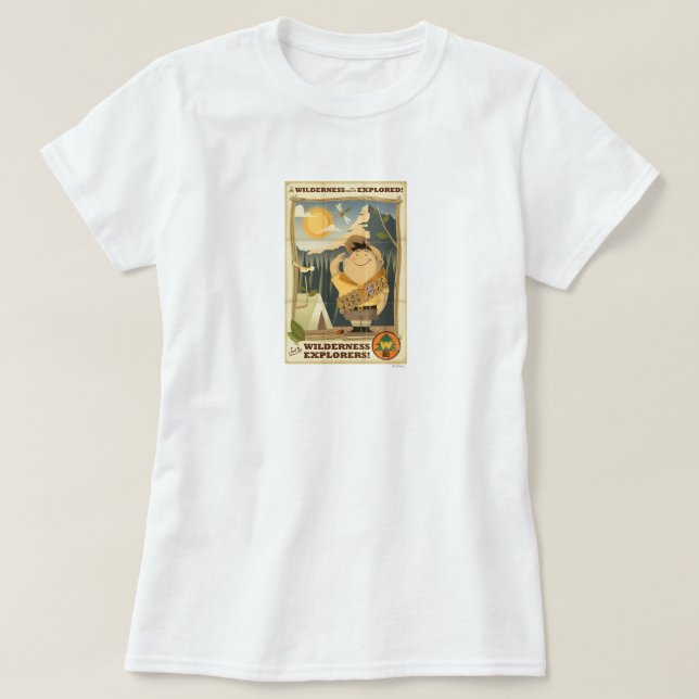 Wilderness Explorers with Russell - Disney Pixar T-Shirt (Design Front)