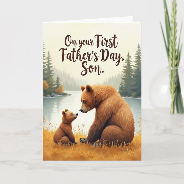 Wilderness Fathers Day Moment Card (Front)