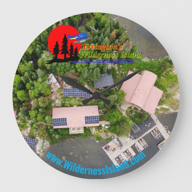 Wilderness Island Clock (Front)