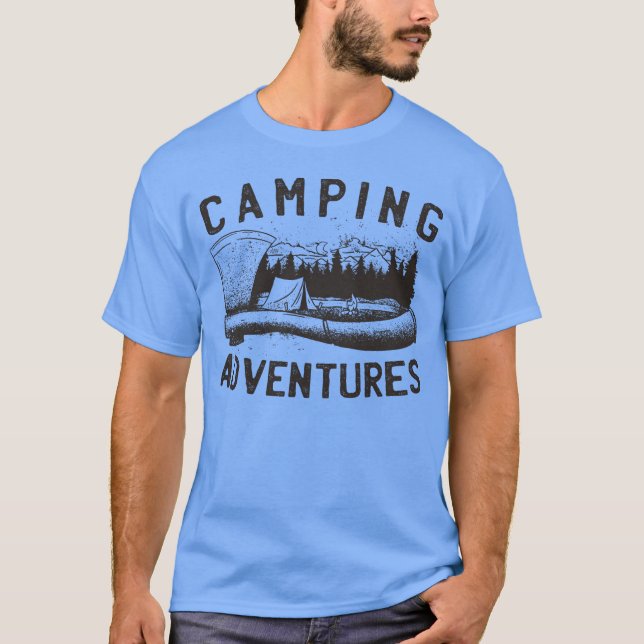 Wilderness Ready Camping Ae friend T-Shirt (Front)