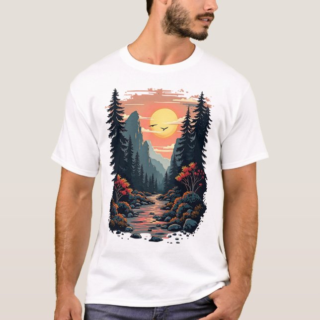 Wilderness Serenity T-Shirt (Front)