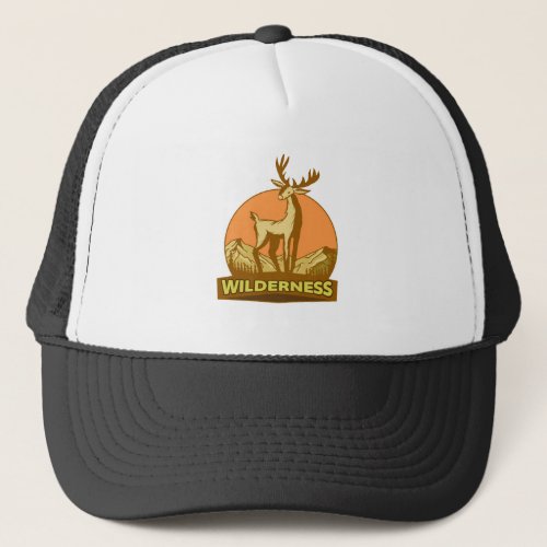 Wilderness  trucker hat