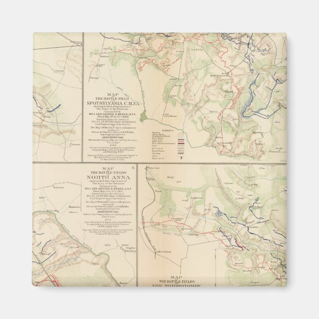 Wilderness, Va Spotsylvania CH Todd's Tavern Magnet (Front)