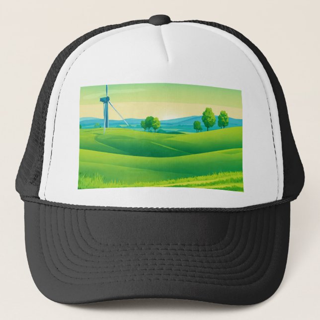 Wilderness Whisper Trucker Hat (Front)