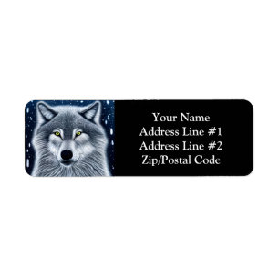 Wilderness Wild Wolf Label