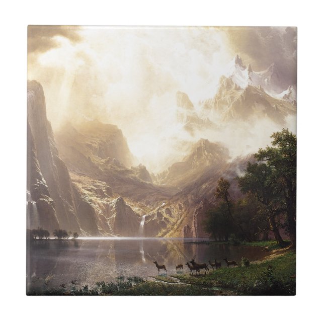 Wilderness & Wildlife Ceramic Tile (Front)