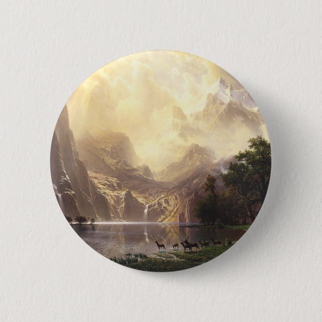 Wilderness & Wildlife Pinback Button (Front)