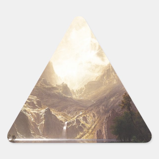 Wilderness & Wildlife Triangle Sticker (Front)