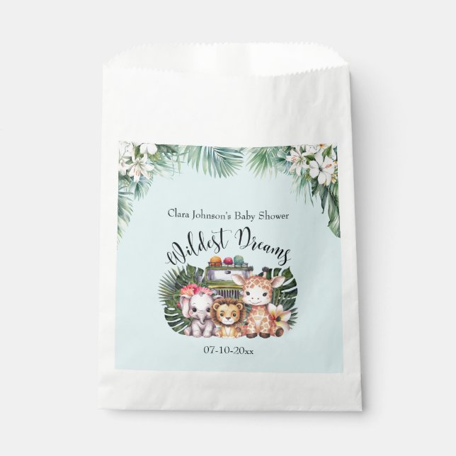 Wildest Dreams Safari Adventure  Favor Bag (Front)